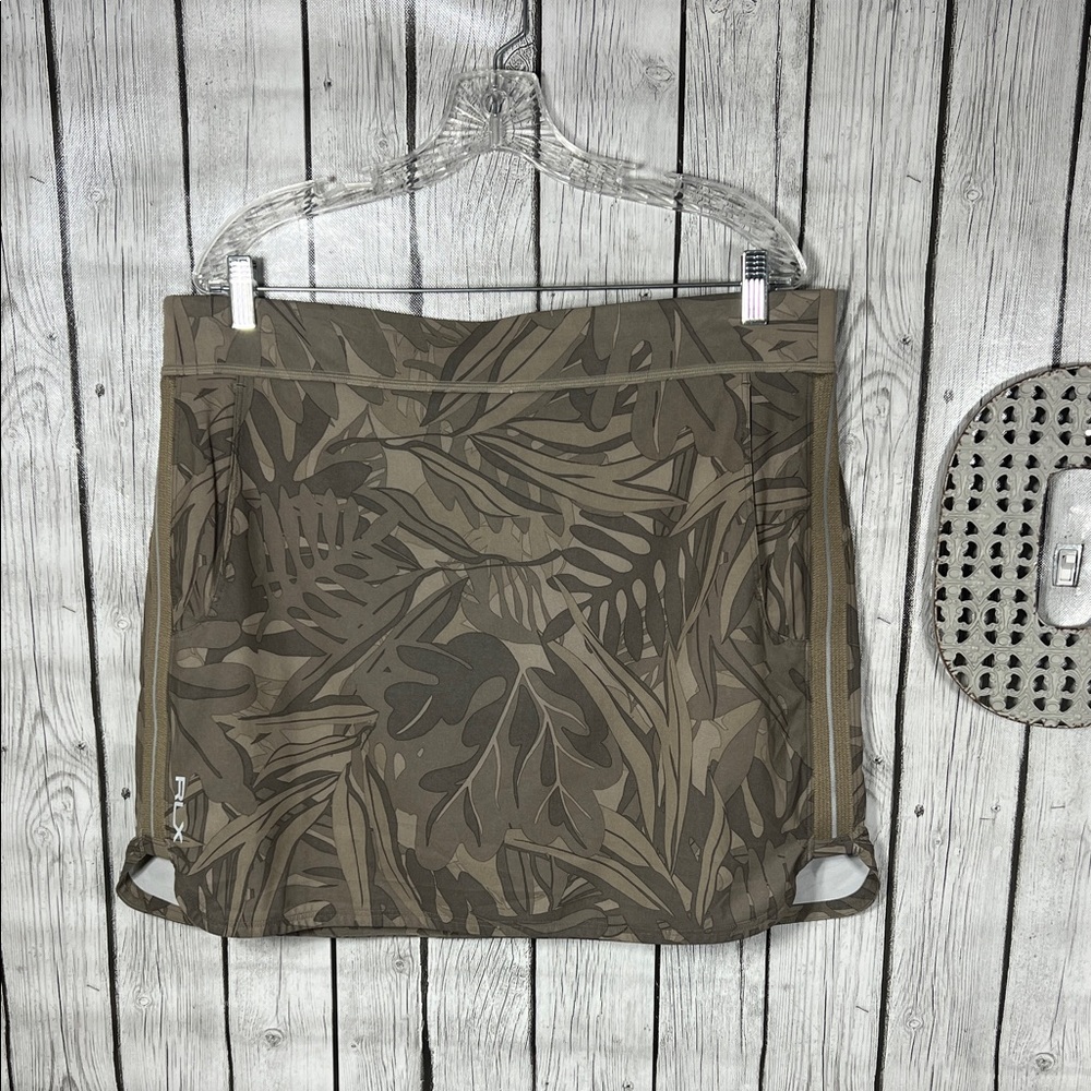 Ralph Lauren RLX Camo Golf Skort Size XL